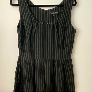 Comrags pinstriped dress with full skirt excellent condition